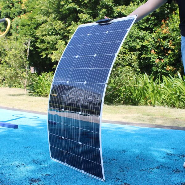 flexible solar panel for living off the grid