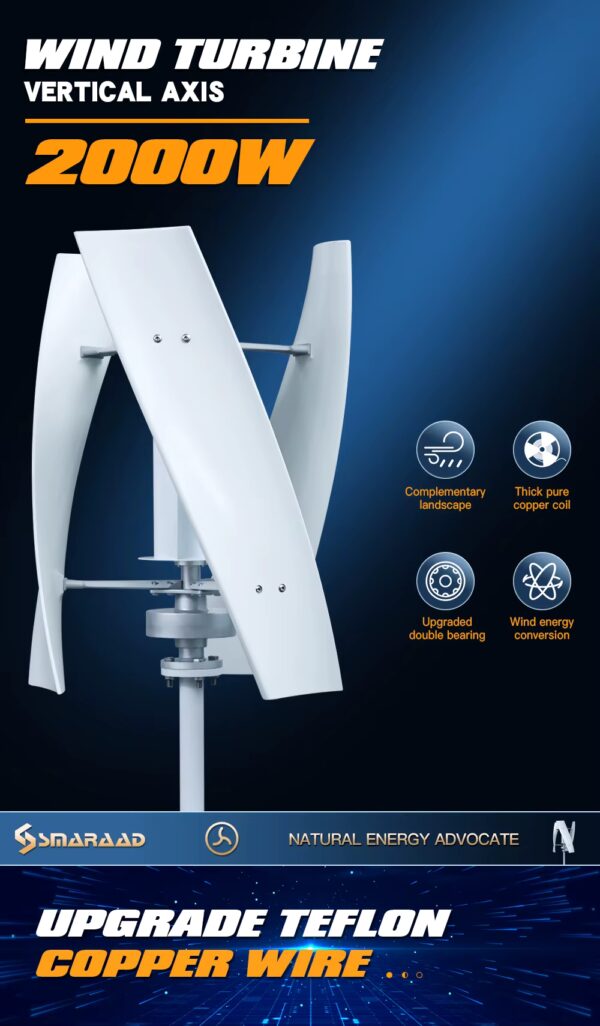 features of wind turbine for home and off grid living available at Buzzy Meadows Homestead