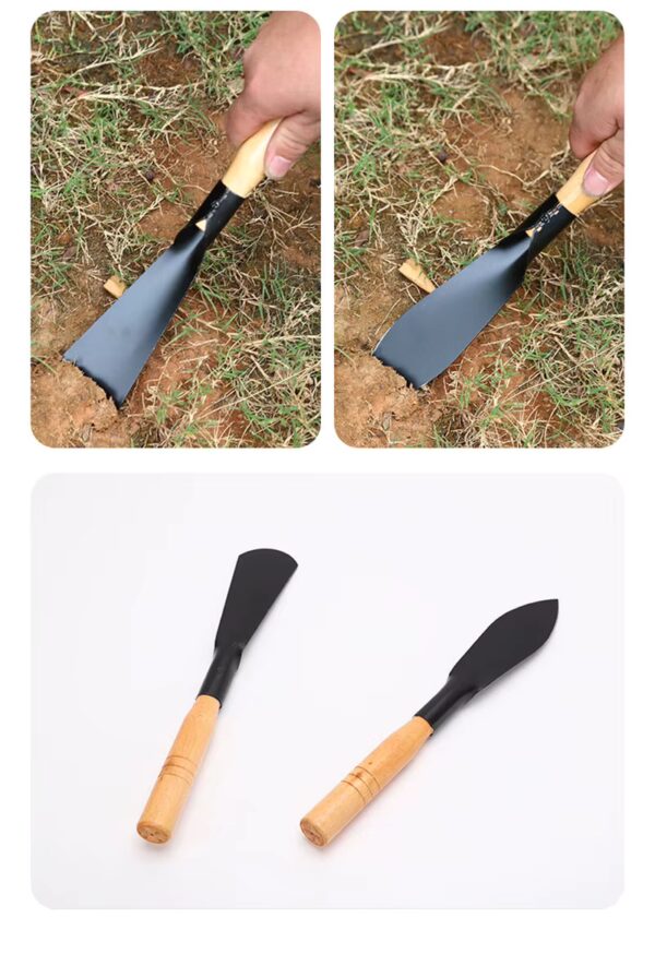 garden spade set available at Buzzy Meadows Homestead in gardeners supply is used for digging