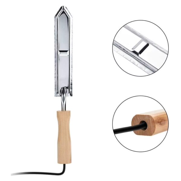 close ups of electric uncapping knife with Free Shipping Honey Bee Supplies