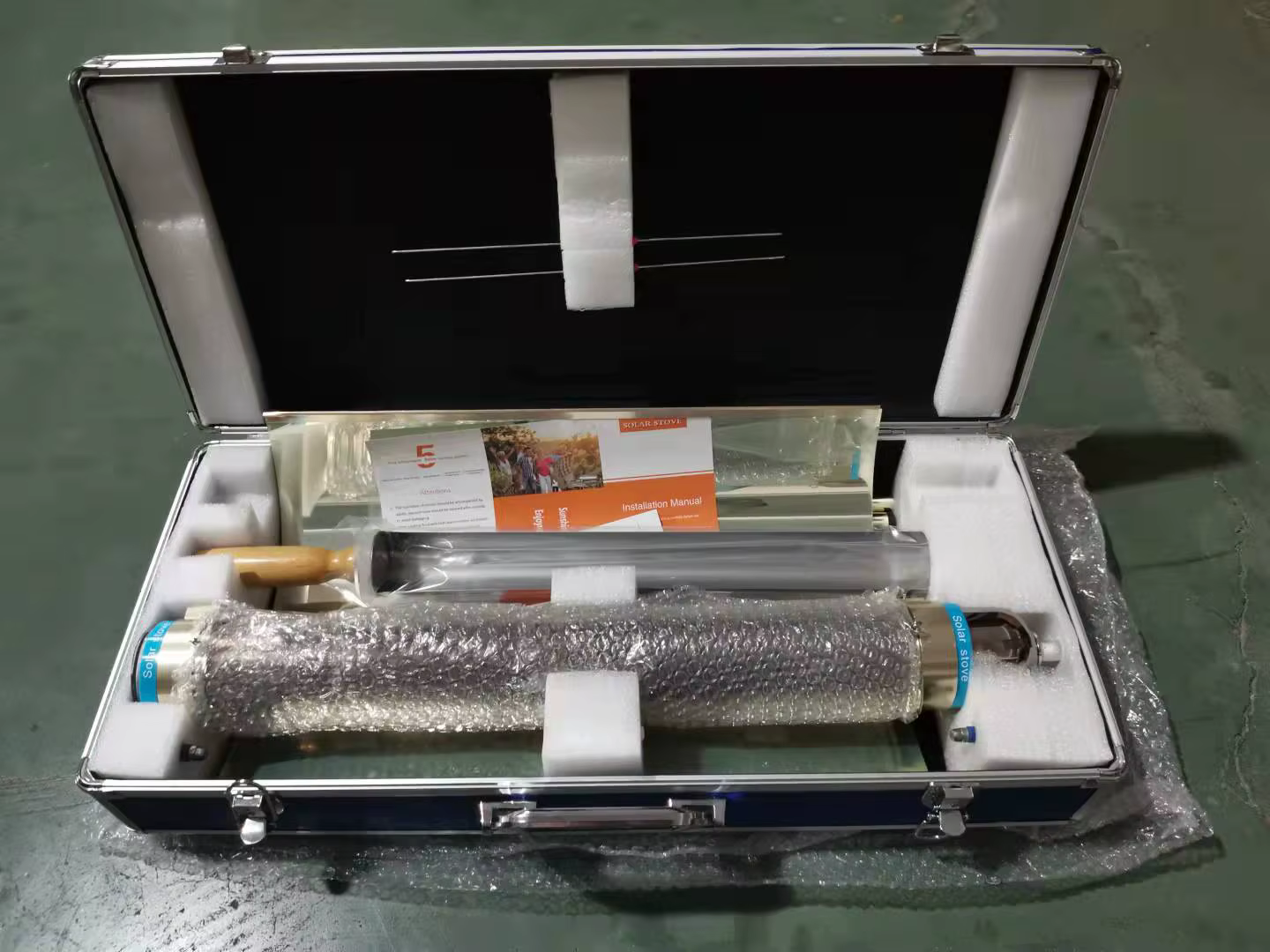 contents of all season high quality large capacity solar oven available at off grid homestead supply Buzzy Meadows