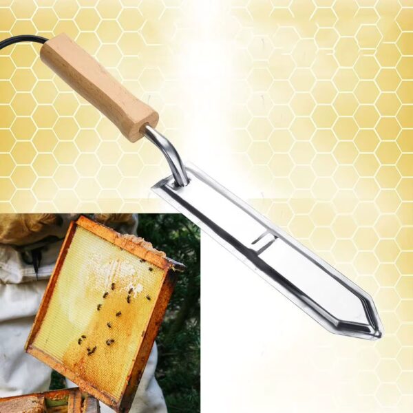 electric uncapping knife with Free Shipping Honey Bee Supplies and a honey frame