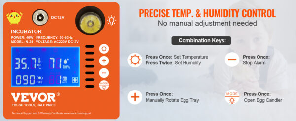 display of egg incubator available at Buzzy Meadows Homestead in farm and home supply